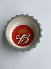 Anheuser Busch Budweiser Ash Tray Ceramic 2005 Scalloped Edge 21743 picture