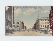 Postcard Fifth Street Looking East Dayton Ohio USA picture