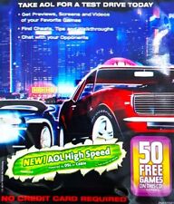 MUSCLE CARS America Online Collectible / Install Disc, AOL CD Vintage, Sealed picture