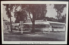 Vintage Postcard 1958 Lindholm's Diner, Rutland, Vermont picture