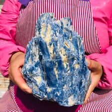 5.72LB Rare Natural beautiful Blue Kyanite with Quartz Crystal Specimen Rough picture