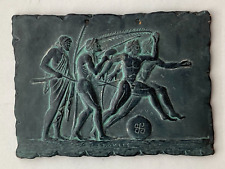 Vintage Greek Runners Wall Plaque with Victor (Victory) from Greece on Stone(?) picture