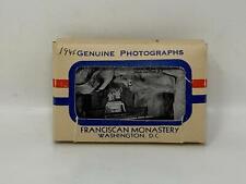 Vintage, Lot of 25 1945 Genuine Photographs, Franciscan Monastery Washington DC picture