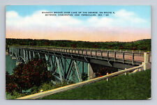 Niangua Bridge Over Lake of the Ozarks btw Camdenton Versailles MO LOTO Postcard picture