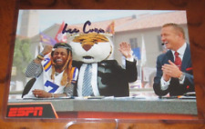 Lee Corso ESPN broadcaster College Gameday signed autographed photo LSU Tigers picture