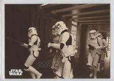 2018 Topps Star Wars Black and White Sepia Stormtrooper s Set the Trap #98 2k3 picture