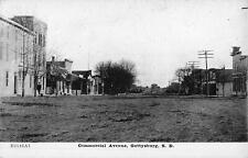 1900s Postcard Commercial Avenue Street Scene Gettysburg SD note on back  picture