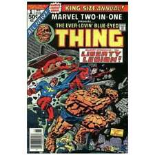 Marvel Two-In-One Annual #1  - 1974 series Marvel comics Fine+ [m] picture