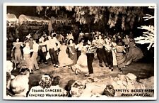 Rppc Square Dancers Covered Wagon Camp Knott's Berry Farm Buena Park California picture