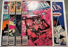 Uncanny X-Men #260 #262 #264 #259 & Classic X-men #29 “Newsstand” picture