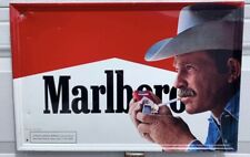 Vintage 1988 Original Marlboro Man Cowboy Cigarette Tobacco Advertising  Sign picture