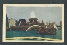 1933 PPC* Worlds Fairs & Expos Chicago Century Of Progress Buckingham Fountain-- picture