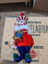 Vintage De Carlini Clown Figural Ornament picture