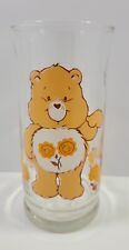 Rare 1983 Pizza Hut Limited Edition Care Bears FRIEND BEAR Drinking Glass SHARP picture