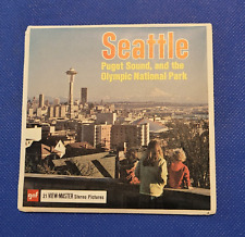 gaf A275 Seattle Puget Sound Olympic National Park WA view-master 3 Reels Packet picture