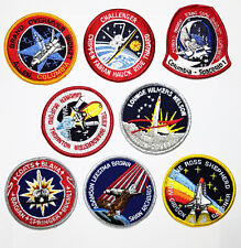 Lot of 8 NASA STS Shuttle Mission Space Patches - Best Buy (Lot# 8-1) picture