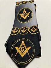 Masonic Tie Free Mason. Illuminati. picture