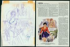 Doug Sneyd Signed Original Art Pencil Prelim Gag Sketch Playboy May 1994 picture