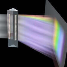 Long Triangular Prism BK7 Optical Glass 180x40mm Physics Teaching Children Gift picture