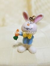 Rare Hallmark Vintage Easter Bunny Rabbit Barnaby Necklace Charm picture
