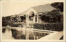 Farmington Connecticut Cancel 1934 Lodge Swimming Pool Real Photo Postcard picture