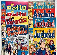 8 Comic Book Lot - Jughead (1997) Archie (1995) Veronica (1988) Betty (1996) FF1 picture