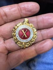 Vintage WWII Polish Fire Service Medallion picture