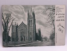 Postcard Elizabeth New Jersey Westminster Church 1906 picture