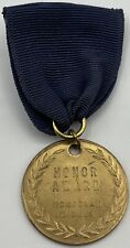 Vintage Blue & Gold-Tone Monogram Models Honor Award Medal picture