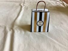 Limoges shopping bag trinket box.  Born to Shop.  Pre owned. Excellent condition picture