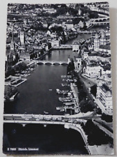 ZURICH LIMMAT RIVER POSTCARD * SWITZERLAND picture