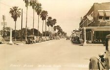 Postcard RPPC 1930s Texas Mc Allen Street Scene #37350 23-12333 picture