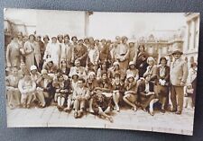 20s/30s European Travelers/Tourists Large Group People Postcard Post Card picture