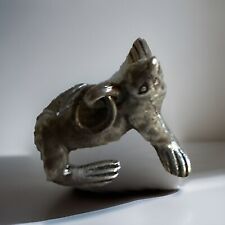 Sterling silver sea lion from Monterey Bay aquarium picture