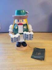 Richard Glasser GmbH Seiffen Beer Maid Nutcracker Wooden Handcrafted In Germany picture