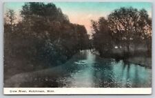 Hutchinson MN~Crow River~Vintage Postcard picture