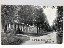 Postcard Bemus Point New York Road to the Ferry Unposted picture