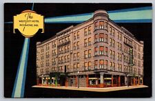 Postcard The Westcott Hotel Richmond Indiana picture