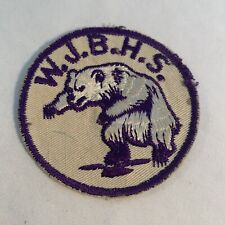 W.J.B.H.S High School ROTC Patch picture