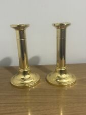 Pair Of Vintage Baldwin Brass Candle Holders picture