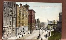 Postcard ~ OMAHA NEBRASKA ~ FARNAM STREET Looking East ~ 1911 ~ picture
