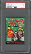 1977-78 Topps Star Wars 4th Series Wax Pack Sealed PSA 7 NM picture