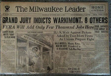 1934 Milwaukee Newspaper/Scarce Black Comic Strip picture