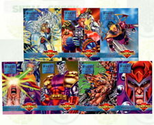 Marvel Overpower: Fleer-Ultra 1995 Mission Fatal Attractions COMPLETE SET 1-7 picture