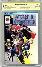 Archer and Armstrong #1 CBCS 9.2 SS Bob Layton 1992 18-3D738AC-001 picture