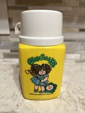 1983 Vintage Thermos bottle CABBAGE Patch Kids Plastic picture