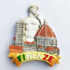 Italy Firenze Florence Tourist Gift Souvenir 3D Resin Refrigerator Fridge Magnet picture