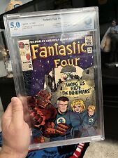 Fantastic Four #45 CBCS 5.0  1st App. Inhumans Silver Age Marvel Comic 1965 picture