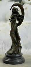 Valentine Day Special Gift Romantic Romance Sexy Woman Bronze Figurine Decor Art picture