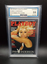 Pamela Anderson #91 (1996) Sports Time Playboy - Graded 10 [FCGS] GEM-MT picture